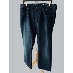 HARLEY DAVIDSON MENS BLACK DENIM 5 POCKET DESIGN JEANS WAIST 36 LENGTH 32